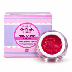 G-Pink Pink Cream for Lips & Delicate Areas 5 g — Packs of 2, 4 or 6 on white background