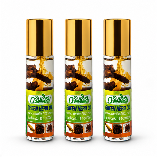Thai Green Herb Oil roll-on 8ml – product detail