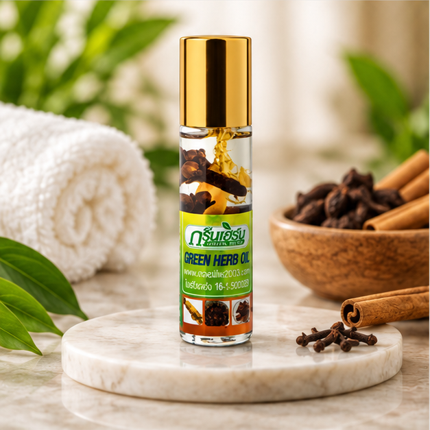 Thai Green Herb Oil roll-on 8ml – lifestyle
