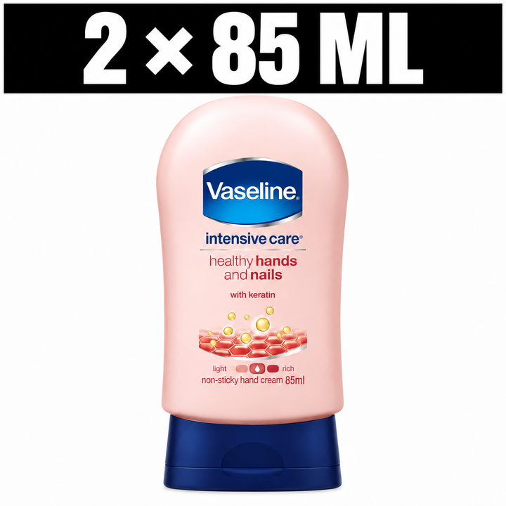 Vaseline Healthy Hands and Nails 2 x 85 ml