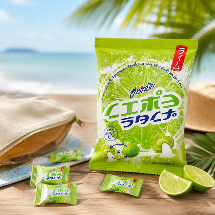 Hartbeat Lime Salt Candy travel snack