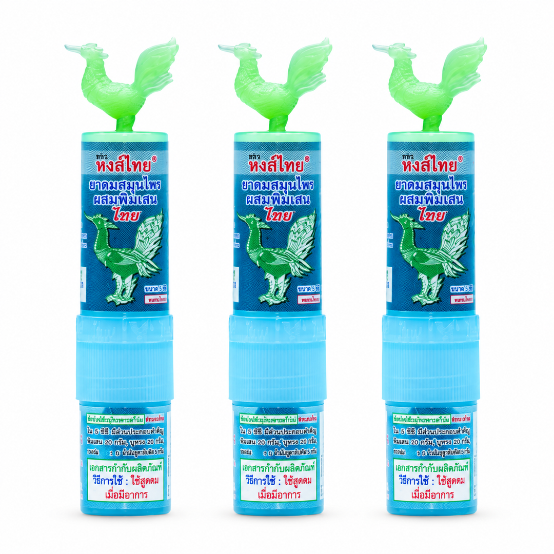 Hong Thai Borneol Blend Tube Inhaler 5 ml – 3 Inhalers