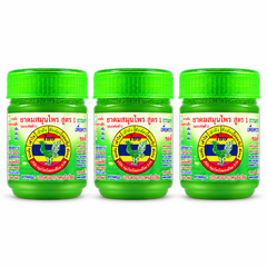 Hong Thai Formula 1 Green Herbal Inhaler 10 ml – 3 Inhalers — white-background pack