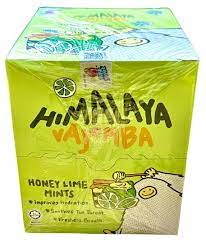 Big Foot Himalaya Salt Candy Honey Lime Mints – 12 Sachets per Pack, Set of 2 (Total 24 Sachets)