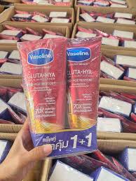 Vaseline Gluta Hya Pro Age Restore Body Lotion – 2 x 300ml | Anti-Aging & Skin Brightening Care