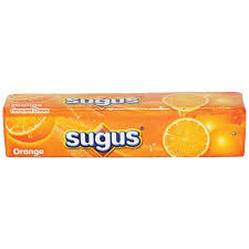 Sugus Fruity Chewy Candy Mix – Orange, Raspberry, Green Apple, Blackcurrant – 30g, 36 Pieces