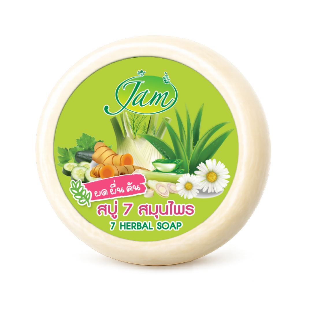 Single JAM 7 Herbal Soap 160 g original package