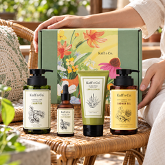 Kaff & Co Healthy Hair & Skin Care Gift Set — 4 Products — 1 Set — lifestyle 2