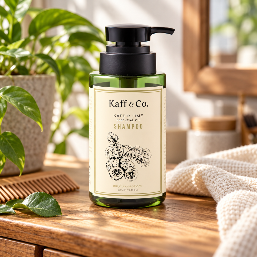 Kaff & Co Kaffir Lime Essential Oil Shampoo 300 ml — 1 Bottle — lifestyle 1