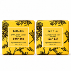Kaff & Co Safflower & Cica Soothing Soap Bar 125 g — 2 Bars