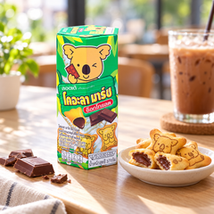 Lotte Koala's March Chocolate Biscuits — 9 × 37 g — lifestyle photograph