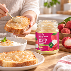 Khaokho Selection Lychee Fruit Spread 200 g — 4 Jars — lifestyle 2