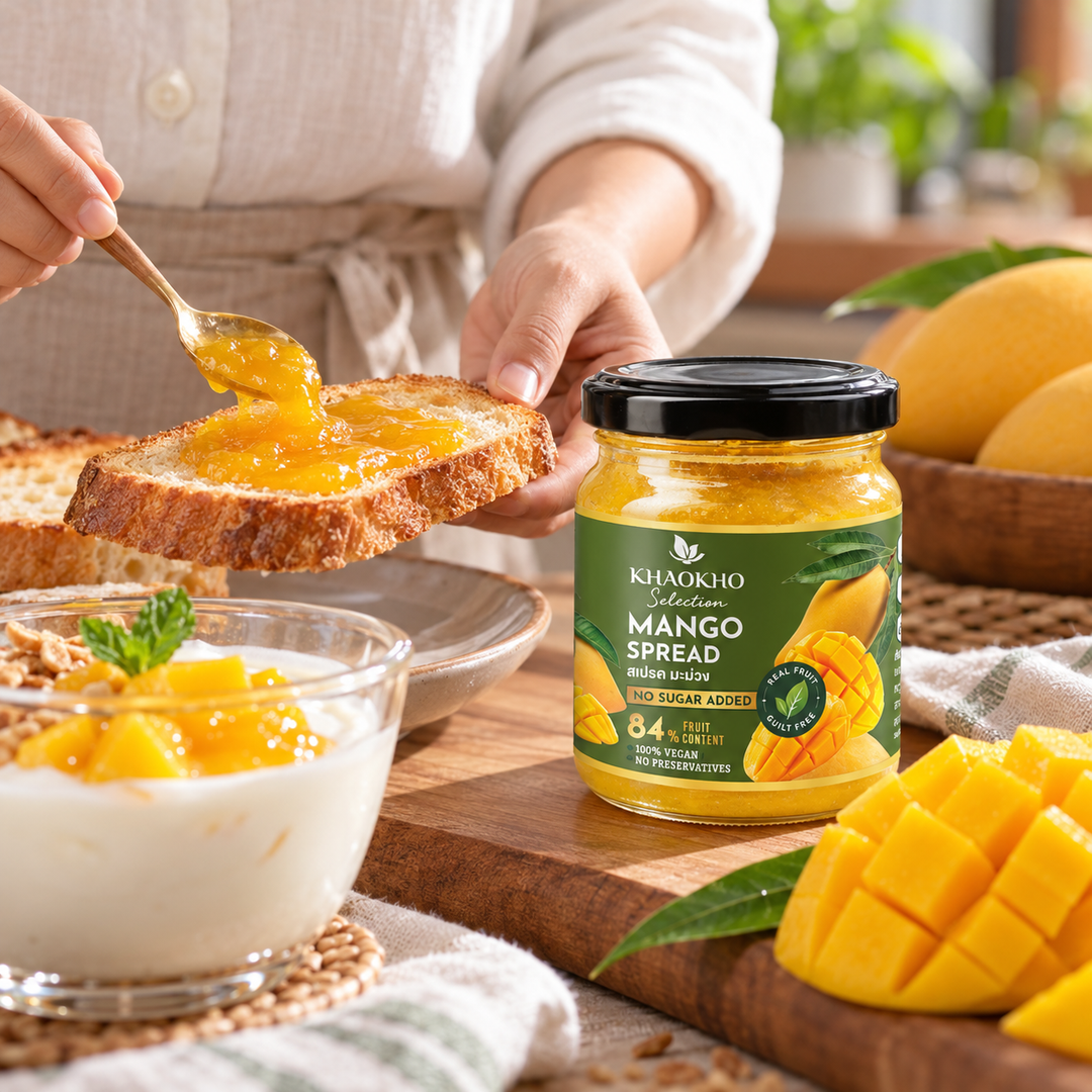 Khaokho Selection Mango Fruit Spread 200 g — 4 Jars — lifestyle 2