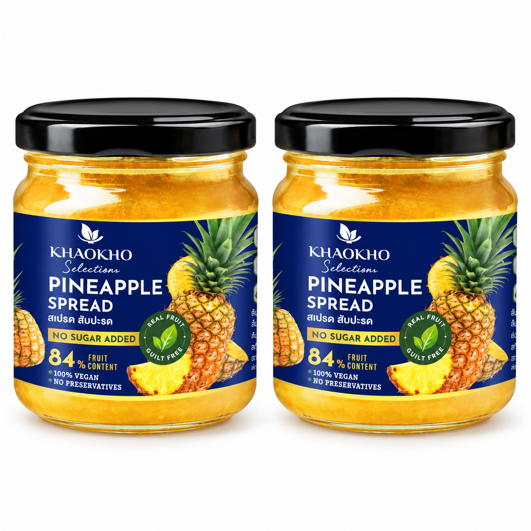 Khaokho Selection Pineapple Fruit Spread 200 g — 2 Jars