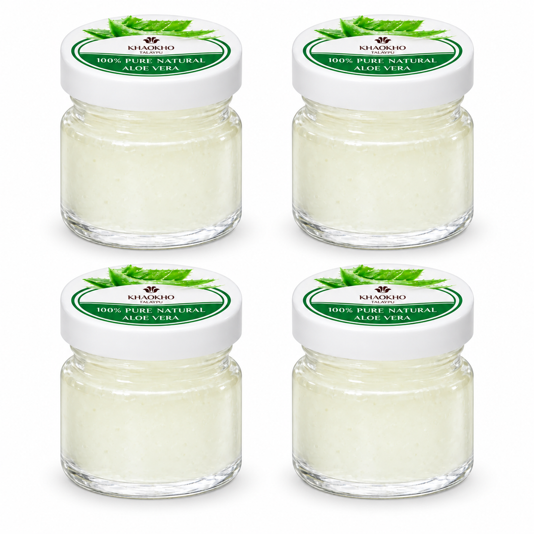 Khaokho Talaypu Natural Aloe Vera Gel 25 ml — 4 Jars
