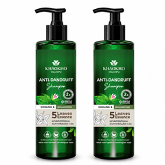 Khaokho Talaypu Five Leaves Essence Anti-Dandruff Shampoo 240 ml — 2 Bottles
