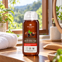 Khaokho Talaypu Soap Nut & Soap Pod Herbal Shampoo 200 ml — 6 Bottles — lifestyle 1