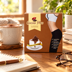 Lansley Cocoa Plus 7 × 15 g Sachets — lifestyle photograph