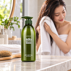 Lansley Bio Pro-Vitamin Anti Hair Fall Shampoo 440 ml — lifestyle photograph
