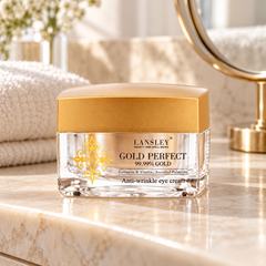 Lansley Gold Perfect Anti Wrinkle Eye Gel 20 ml — lifestyle photograph