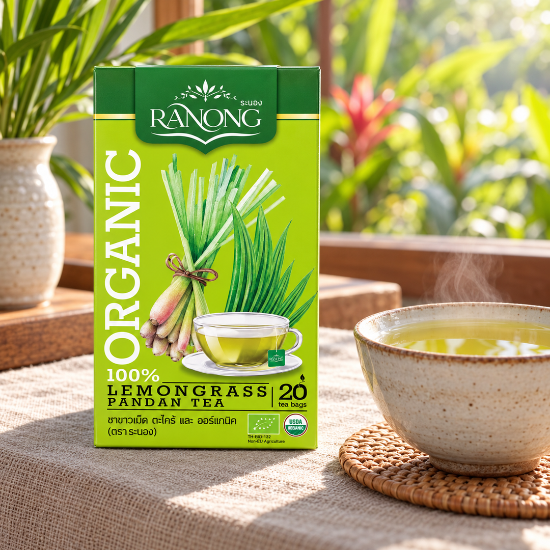 Lemongrass & Pandan Herbal Infusion — illustrative serving suggestion