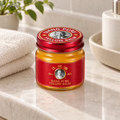 Siang Pure Yellow Balm. Lifestyle reference photograph; see the main pack image for the quantity included.