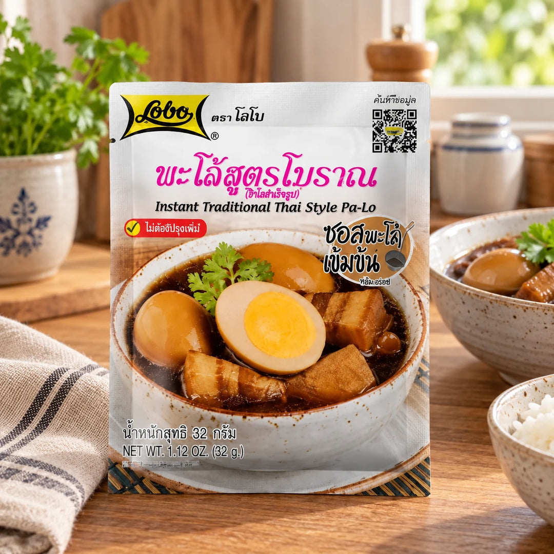 Lobo Instant Traditional Thai Style Pa-Lo 32g × 12 — lifestyle product view