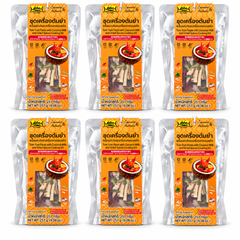 Lobo Tom Yum Cooking Kit with Coconut Milk & Dried Spices — 6 × 257 g — exact retail quantity