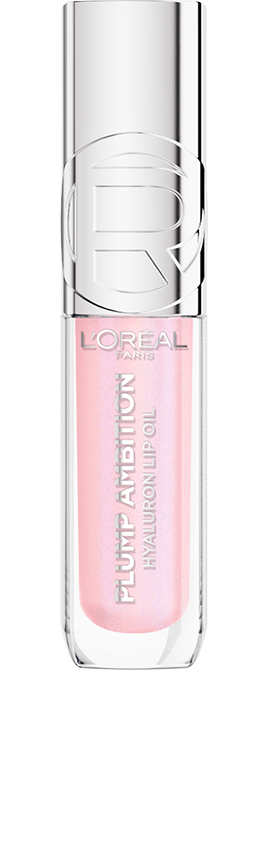 L'Oréal Paris Plump Ambition Hyaluron Lip Oil — 101 Cristal Clear — 1 × 5 ml — authentic product image