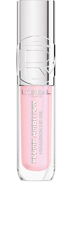 L'Oréal Paris Plump Ambition Hyaluron Lip Oil — 101 Cristal Clear — 1 × 5 ml — authentic product image