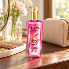 L'Oréal Paris Elseve Extraordinary Oil Eclat Imperial Smooth & High Shine Hair Oil 100 ml — lifestyle photograph 2