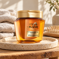 L'Oréal Paris Elseve Extraordinary Oil Hair Mask 250 ml — lifestyle photograph 2