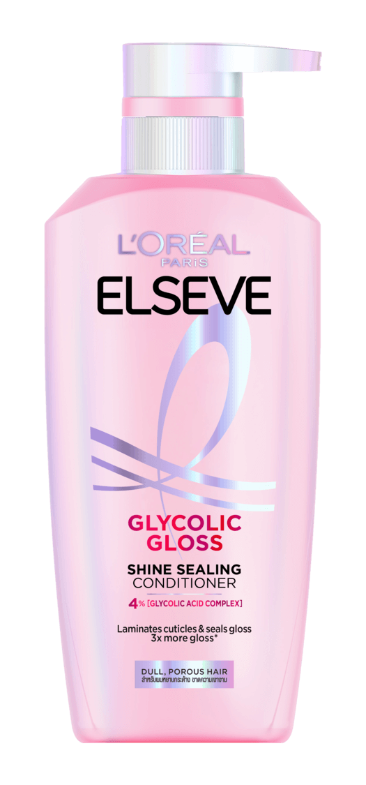 L'Oréal Paris Elseve Glycolic Gloss Shine Sealing Conditioner 375 ml — main product photograph