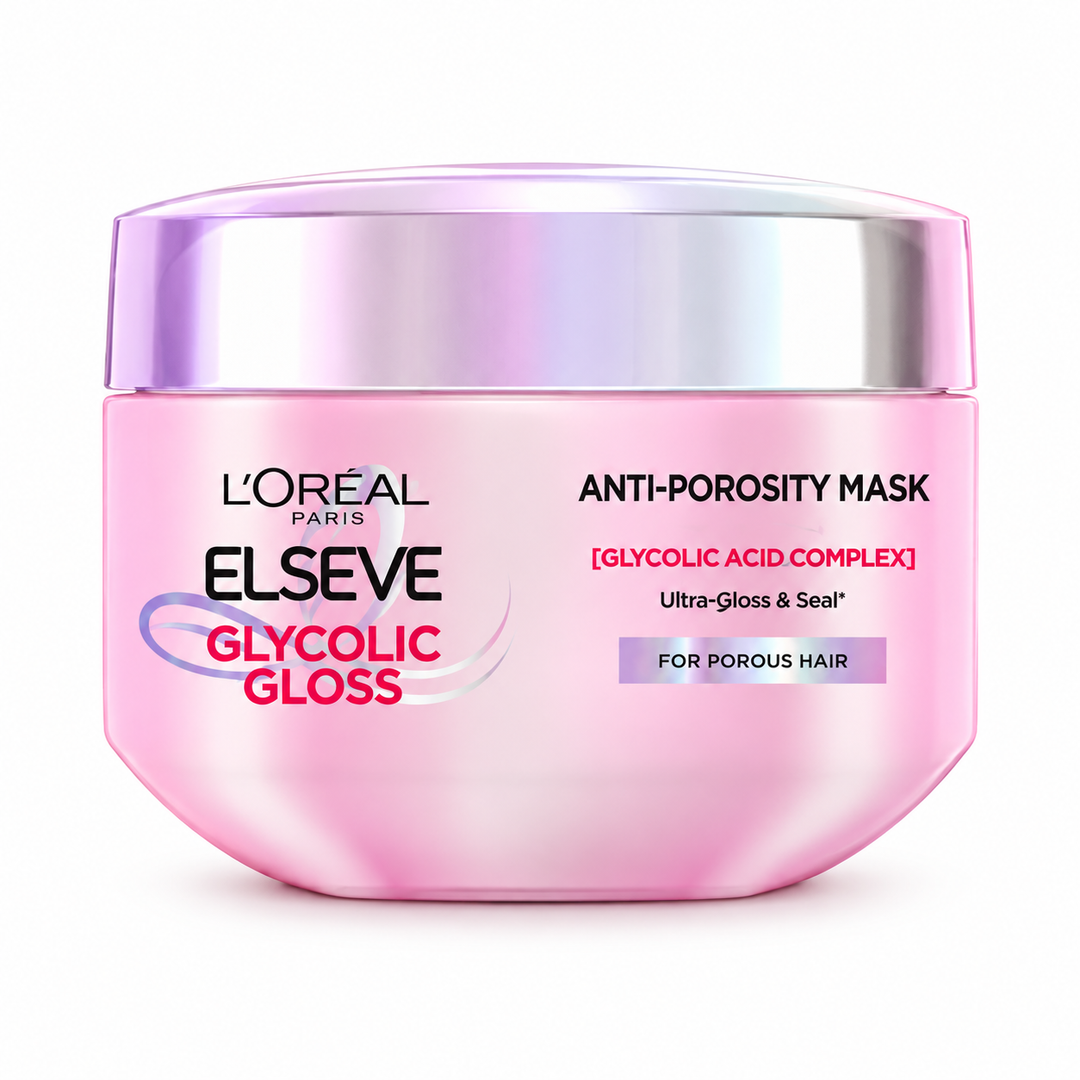 L'Oréal Paris Elseve Glycolic Gloss Anti-Porosity Hair Mask 200 ml — main product photograph