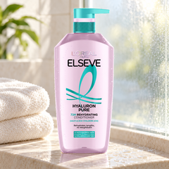 L'Oréal Paris Elseve Hyaluron Pure 72H Rehydrating Conditioner 375 ml — lifestyle photograph 1