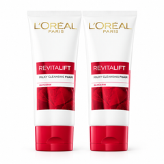 L'Oréal Paris Revitalift Cleansing Foam Duo — 2 x 100 ml — main product photograph