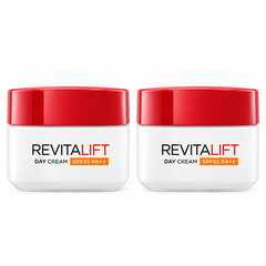 L'Oréal Paris Revitalift Anti-Wrinkle & Firming Day Cream SPF35 PA++ Duo — 2 x 50 ml — main product photograph