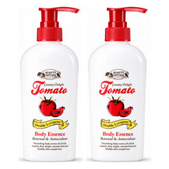 Beauty Cottage Country Delight Tomato Double Lycopene Body Essence — 2 Bottles | 270 ml Each — exactly 2 retail units shown on white background.