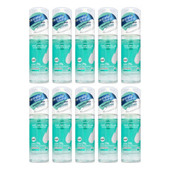 beWiLD Zinc Micellar Rinse-Off Makeup Remover — 10 Bottles | 160 ml Each — exactly 10 retail units shown on white background.
