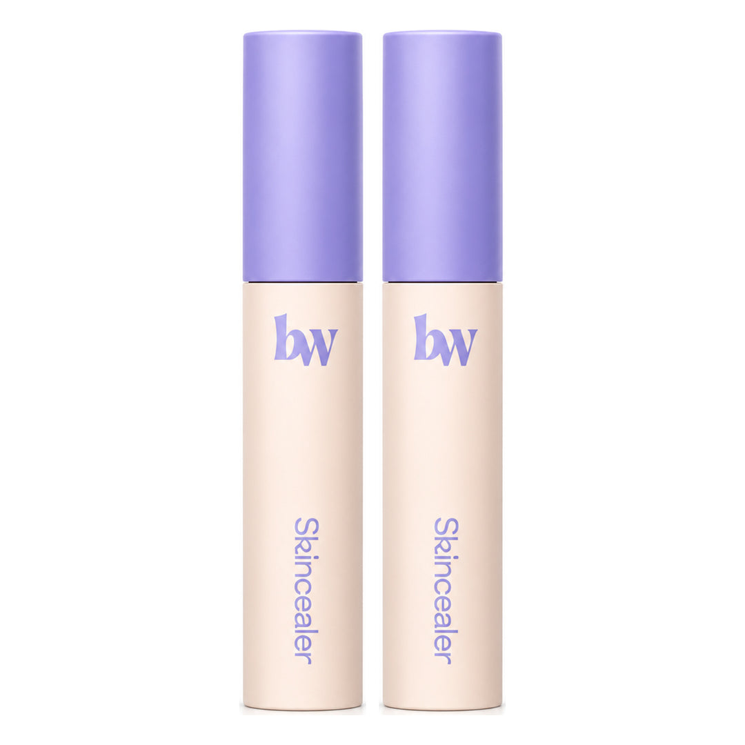 beWiLD Skincealer High-Coverage Matte Concealer — 2 Tubes | 6 g Each — exactly 2 retail units shown on white background.