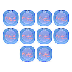 beWiLD Crystal Blush pH-Responsive Jelly Blush — 10 Compacts | 4 g Each — exactly 10 retail units shown on white background.