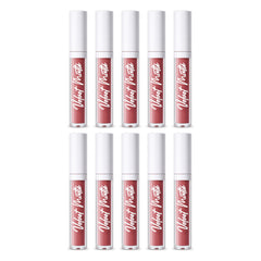 beWiLD Velvet Matte Liquid Lip Colour — 10 Tubes | 2.3 g Each — exactly 10 retail units shown on white background.