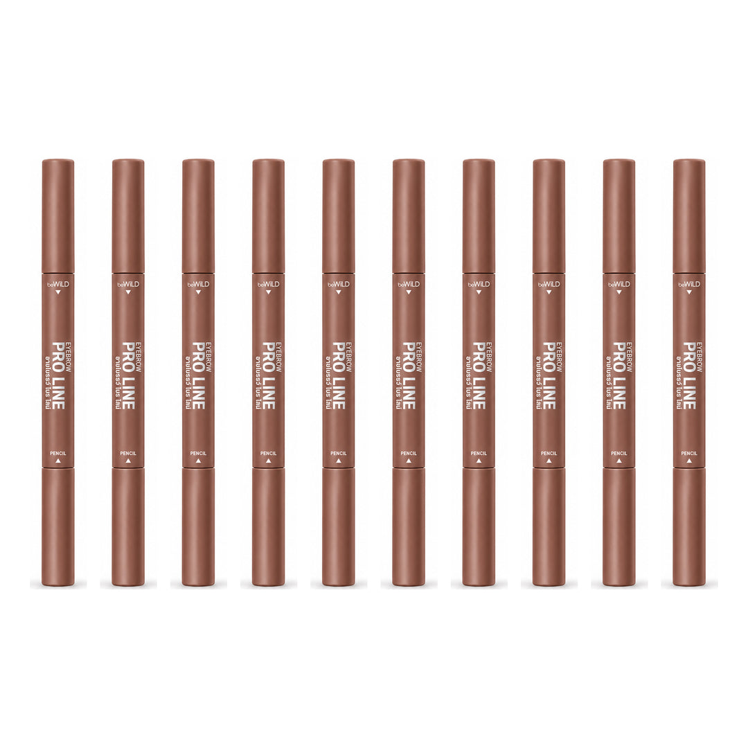 beWiLD Eyebrow Pro Line Precision Brow Pencil — 10 Pencils | 0.16 g Each — exactly 10 retail units shown on white background.