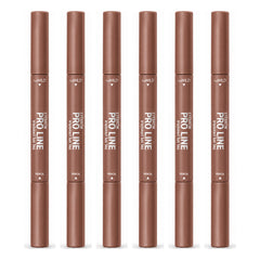 beWiLD Eyebrow Pro Line Precision Brow Pencil — 6 Pencils | 0.16 g Each — exactly 6 retail units shown on white background.