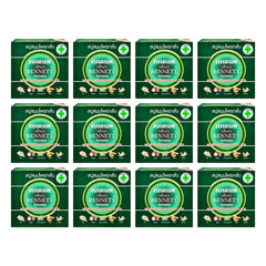 Bennett Aroma Herbal Face & Body Soap — 12 × 160 g Bars — exactly 12 complete retail units shown on white background.