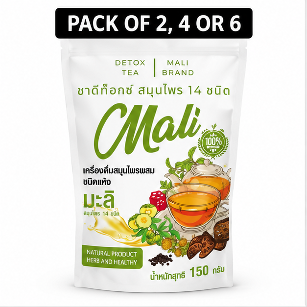Mali 14-Herb Thai herbal tea 150g – multipack cover