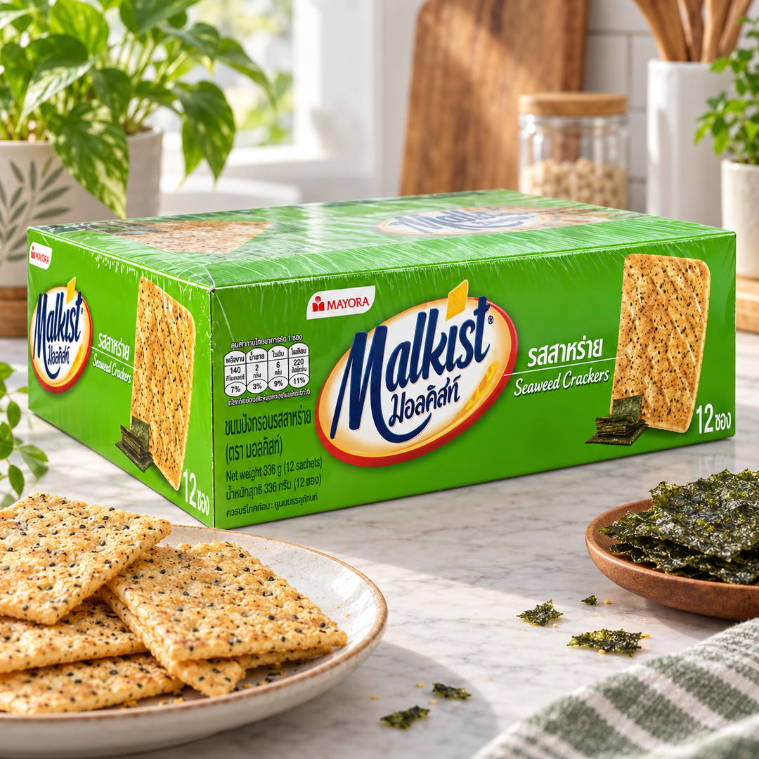 Malkist Seaweed Crackers lifestyle image 1