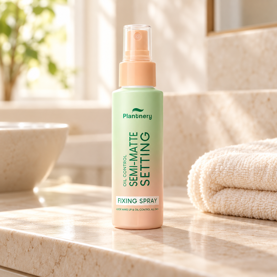 Plantnery Matte Oil Control Fixing Spray — lifestyle view 1