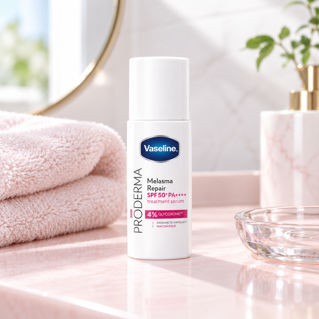 Vaseline Pro Derma Melasma Repair serum lifestyle