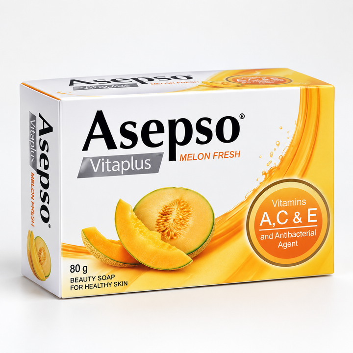 Asepso Vitaplus Melon Fresh antibacterial soap